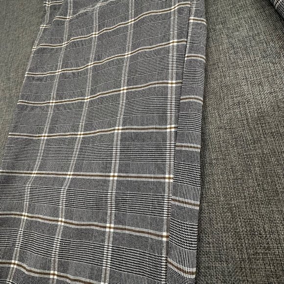 Lane Bryant Plaid Pants‎ Straight Plus 26 Elastic Stretch Waist - Picture 5 of 15